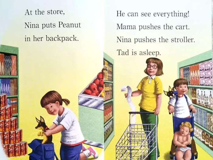 兰登step into reading分级阅读系列 2   peanut