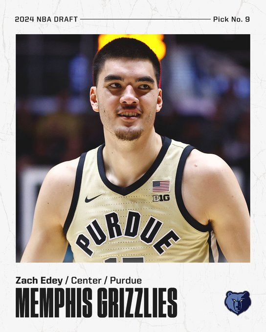 周志豪被灰熊选中。