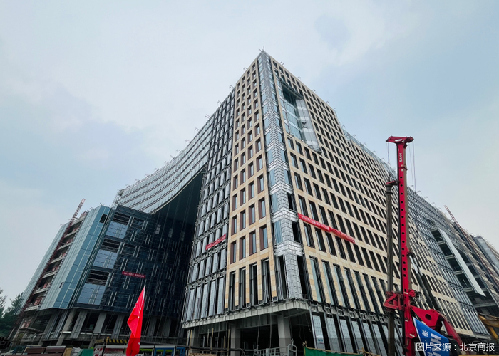 图说：正在建设中的海开园项目