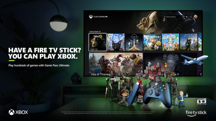 Xbox与亚马逊合作 通过Fire TV设备提供Xbox云游戏服务-xbox亚洲鬼服