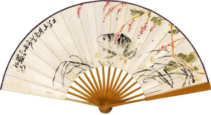 清风徐来|名家扇面系列作品欣赏——来楚生