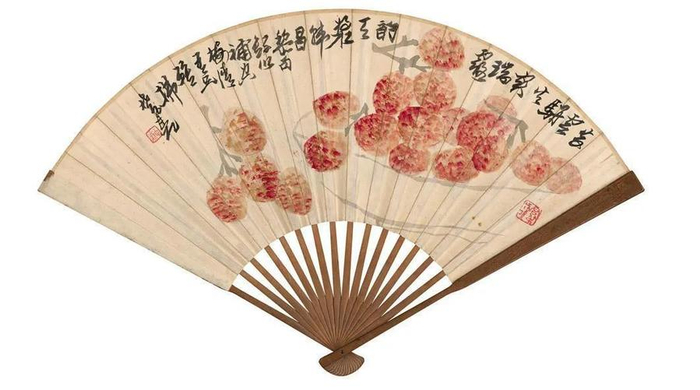 清风徐来|名家扇面系列作品欣赏——来楚生