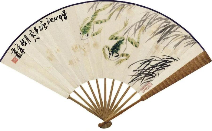 清风徐来|名家扇面系列作品欣赏——来楚生