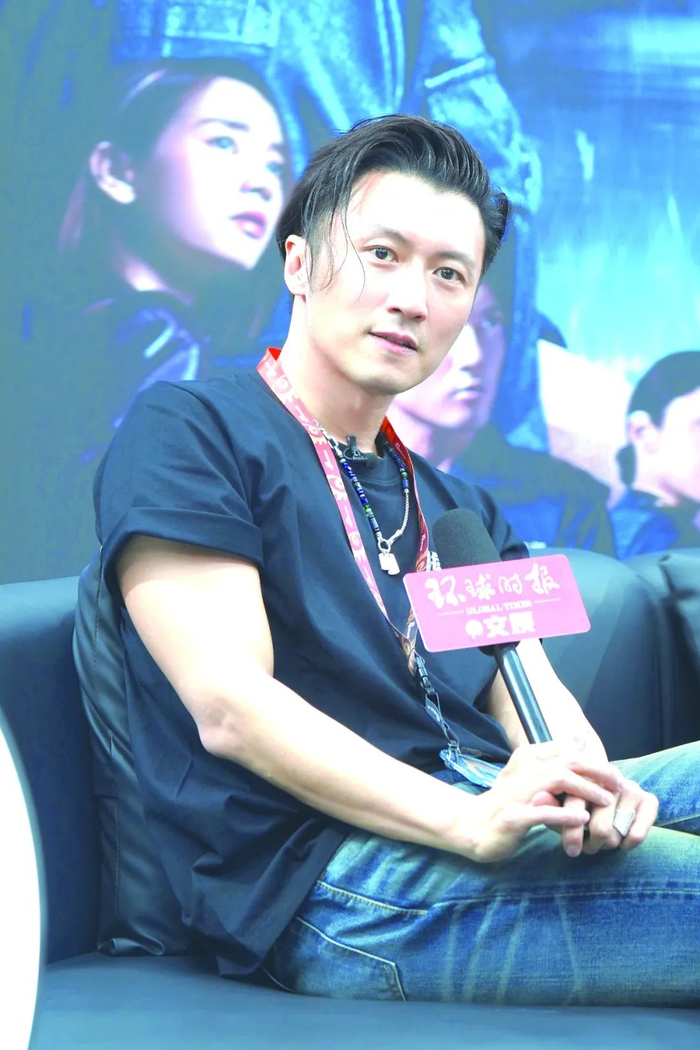 谢霆锋接受环球时报专访