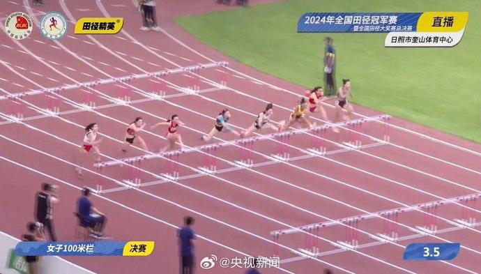1.“吴艳妮12秒74夺冠！男子100米栏新纪录”