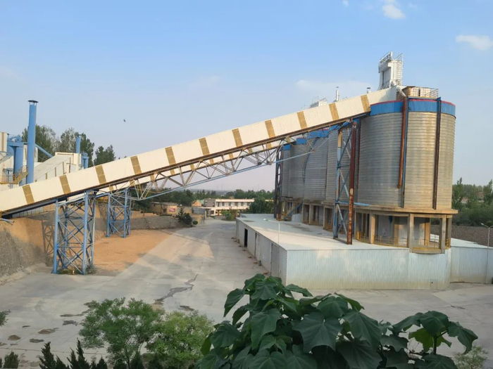 邢台中联水泥骨料厂生产线停产不久。王少杰/摄