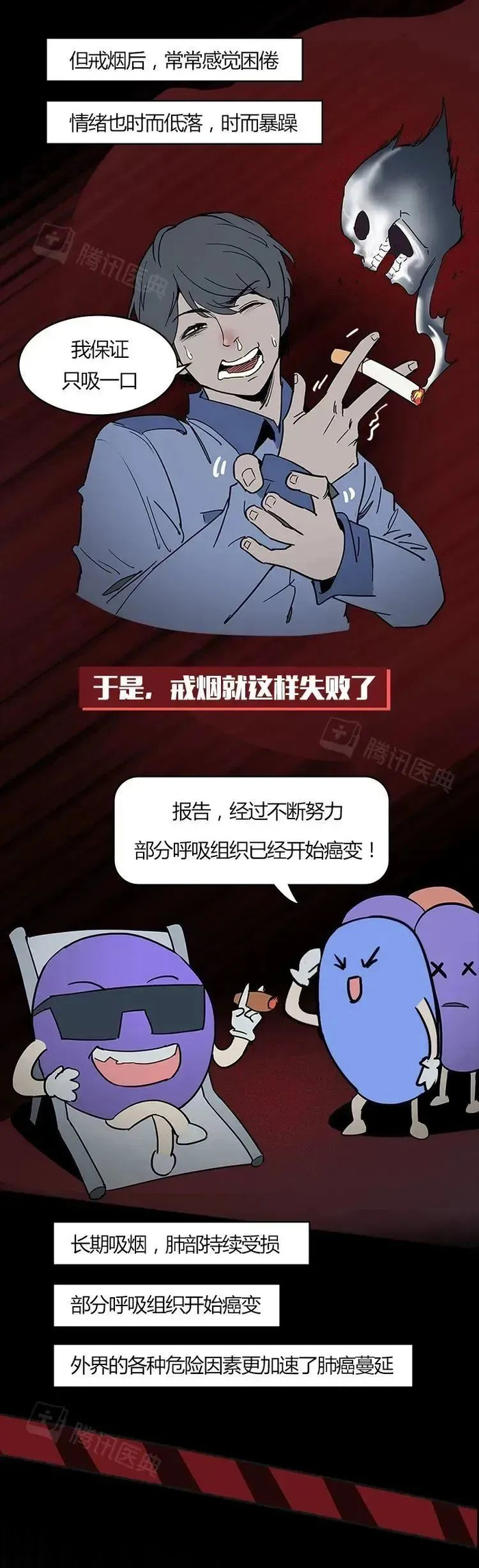 远离烟草并拒绝二手烟2.