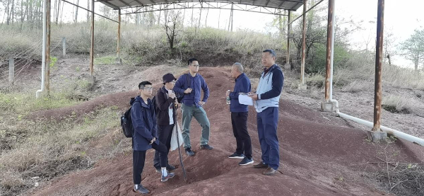 K/T界线即为白垩纪-古近纪界线，是介于白垩纪和古近纪之间的界线，富含铱的黏土层。