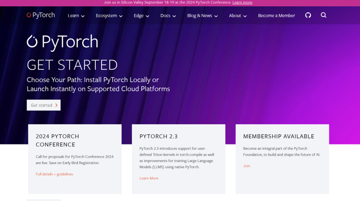 图片来源：PyTorch 官网