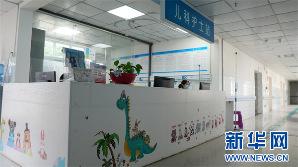 琊川镇卫生院内部环境。新华网 周远钢 摄