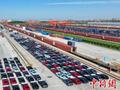 江西南昌国际陆港今年上半年发运外贸班列达836列