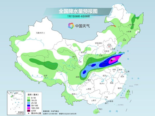 山东河南等地明起较强降雨再袭 南方高温成片出现-在河南肆虐的暴雨会来山东么?气象专家回应