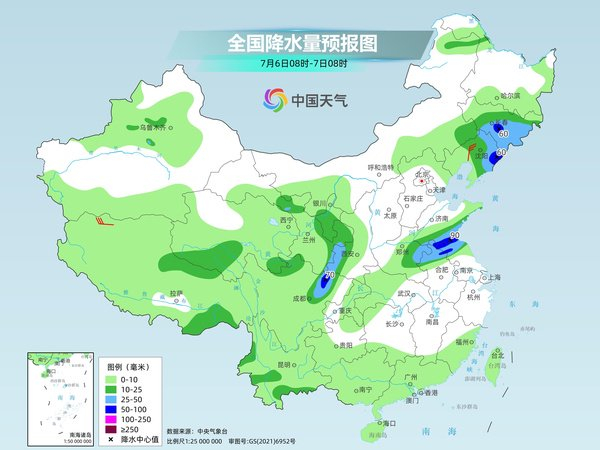 山东河南等地明起较强降雨再袭 南方高温成片出现-在河南肆虐的暴雨会来山东么?气象专家回应