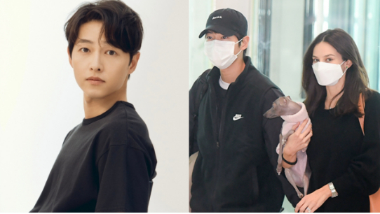 恭喜宋仲基成为两个孩子的爸爸!