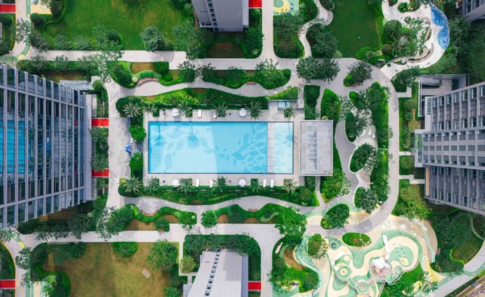 ☜左滑查看更多，台州晓风印月实景图