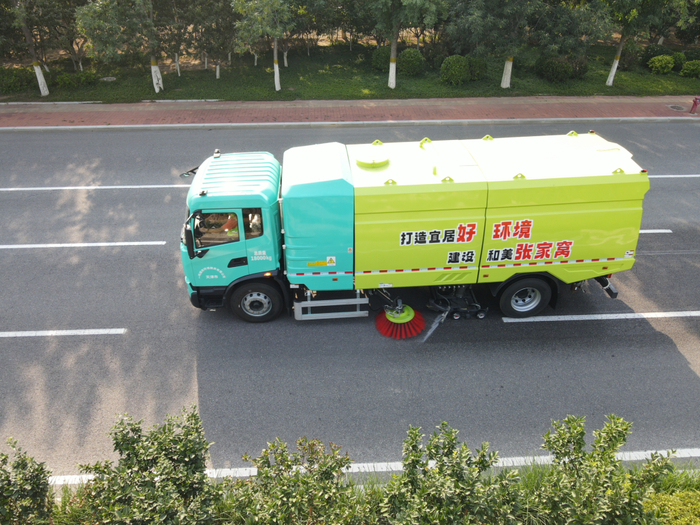 西青首批新能源环卫车"上岗"!|新能源|节能减排|纯电动_新浪新闻