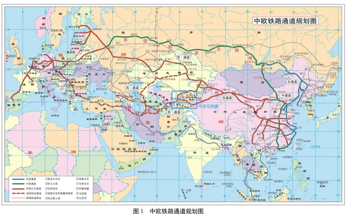凭借喀什的黄金位置,中吉乌铁路将成为中国到欧洲,中东的最短货运路线