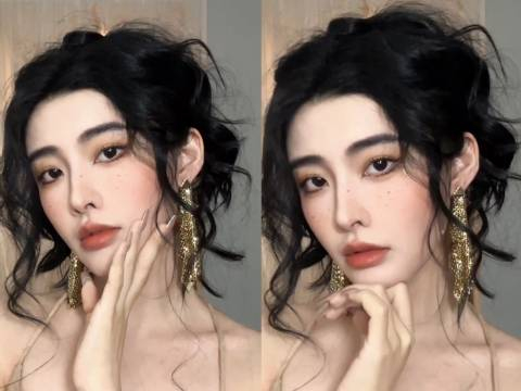 优雅的高髻发型教学,瞬间提升气质,展现丰盈发量,还能巧妙修饰脸型哦!