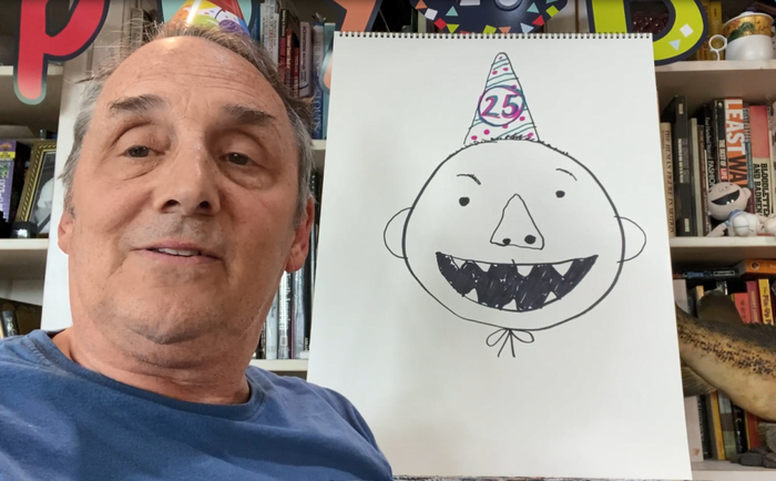 大卫·香农画的大卫。