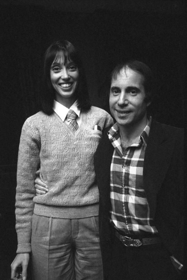 与保罗·西蒙在一起