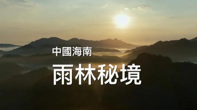 《中国海南·雨林秘境》今日起在凤凰卫视中文台开播