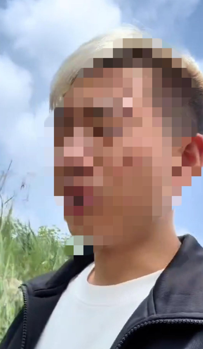 ▲网红“黄毛” 视频截图