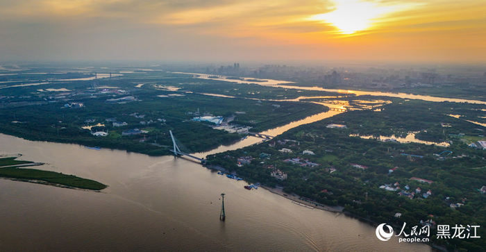 "尔滨"夏日三部曲③:赏夕阳|哈尔滨市|松花江_新浪新闻