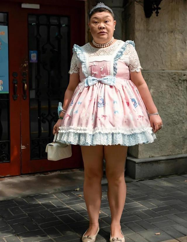 建议130斤的60岁女人:少穿粉色,花色,多穿4种"显瘦色"更减龄