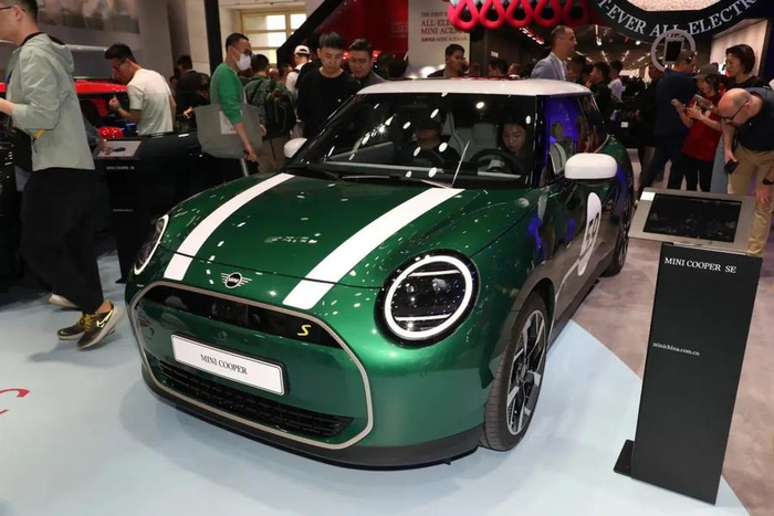 都市车界|宝马长城合资全新电动mini cooper正式上市