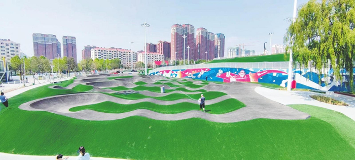 烟台这里,将申请吉尼斯世界纪录|凤凰湖|小轮车|公园_新浪新闻