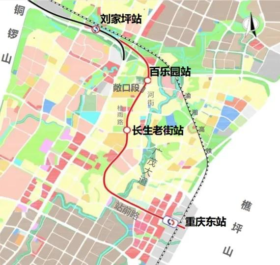 轨道交通6号线重庆东站段是一条连接重庆东站到中心城区的重要轨道