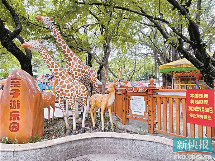 晓港公园游乐场 停业再延两个月