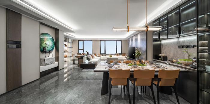 建投国贸瑨上样板间实拍图