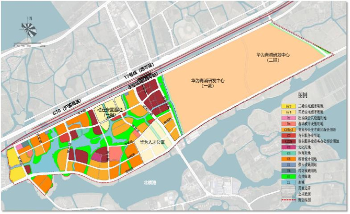 西岑科创中心规划图。
