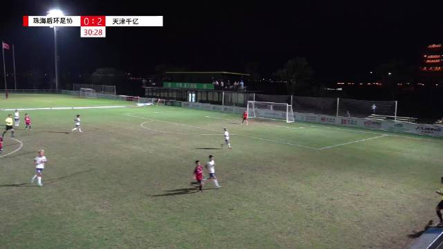 下半场开始,天津队继续掌控比赛,毛润泽攻势威胁大