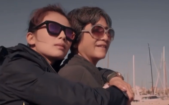 刘涛与郑佩佩 图据综艺节目截图