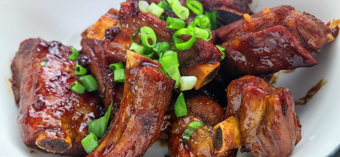 红烧排骨。 新京报记者 王思炀 摄