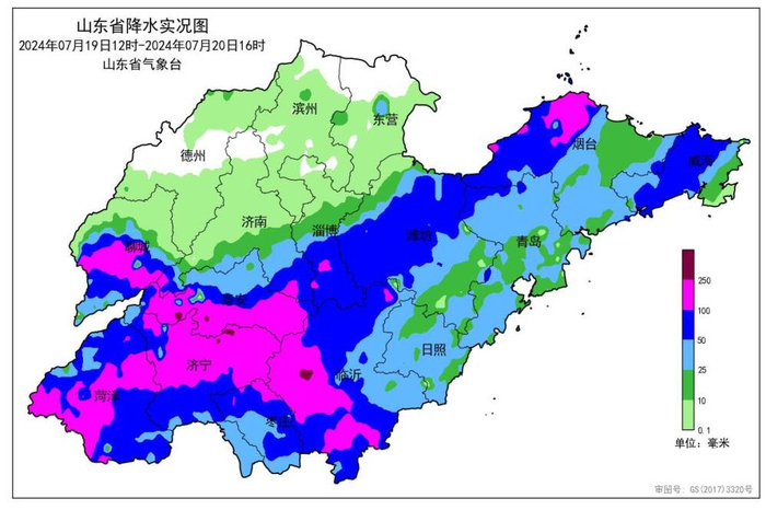 平邑地方镇356.1毫米！山东本轮降雨基本结束 21日夜间起再迎明显降雨-平邑暴雨上央视