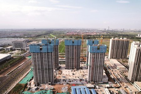 太重新园区配套住宅(二期)项目全面封顶|配套|住宅|产业园_新浪新闻