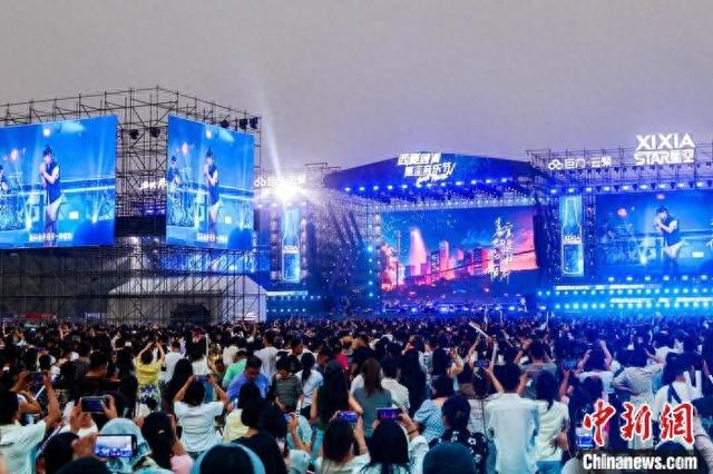 音乐节现场。贺兰县委宣传部供图