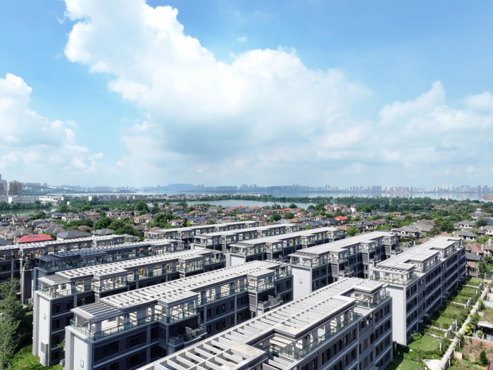 （城投·光谷香恋实景图）