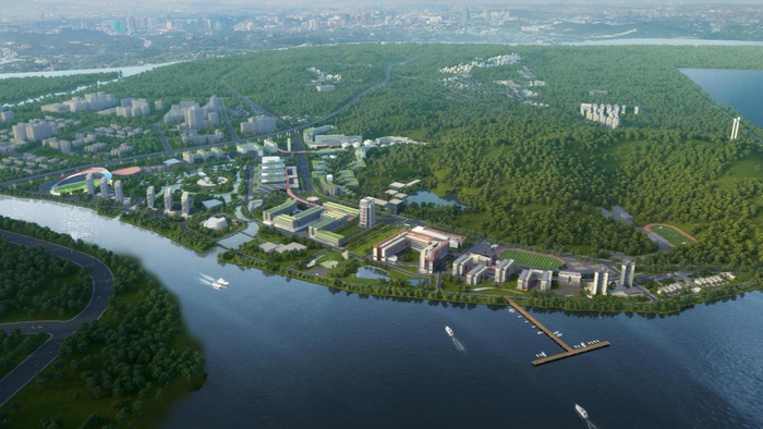 大湾区大学（滨海湾校区）效果图