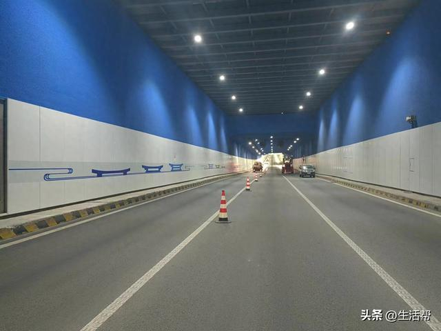 城市隧道综合提升改造工程有序推进,石房峪山,老虎洞山隧道"泉之蓝"
