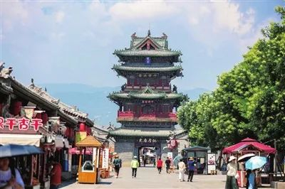 古县城十字街   王韵菲 摄