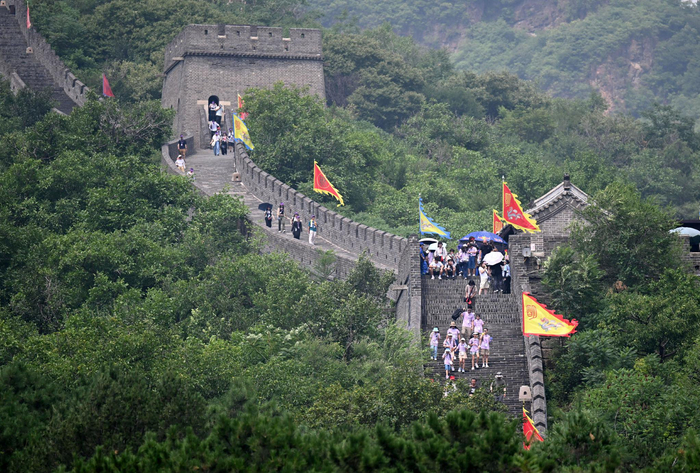 来自保加利亚的维亚拉说:"长城是中国颇具代表性的名片,我很开心能够