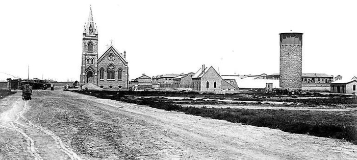 1896年时天津英租界合众会堂。李弢 提供