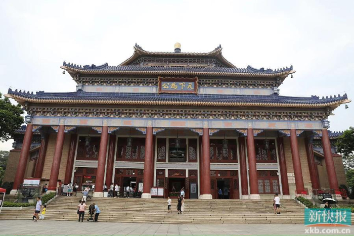 广州中山纪念堂去年启动25年以来最大规模修缮,今天竣工!