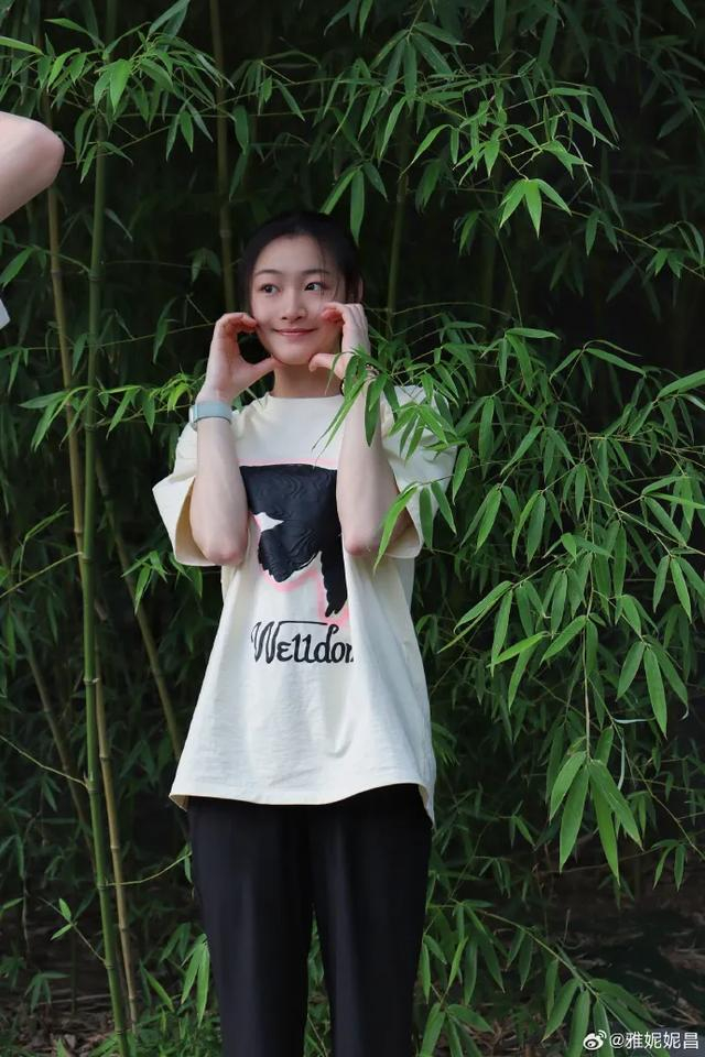 生活中的昌雅妮。来源：@雅妮妮昌微博