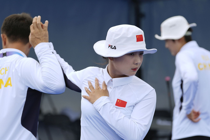 李佳蔓在巴黎奥运会上