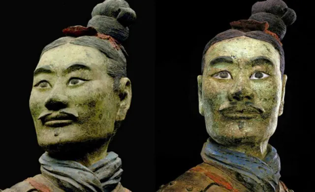 兵马俑里,有一张"脸"至今无法用科学解释,还曾被禁止出国展览